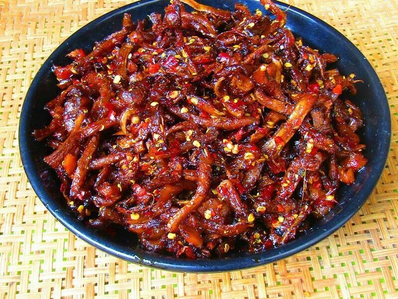 【冰手造】麻辣香菇脚云南特色美食下饭拌面零食小吃200g全店满58包邮