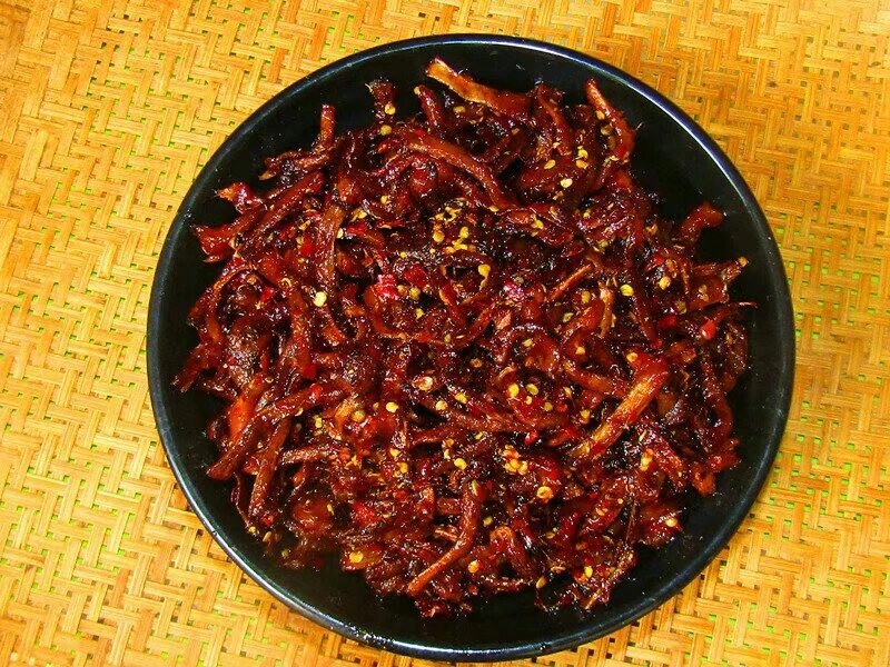 【冰手造】麻辣香菇脚云南特色美食下饭拌面零食小吃200g全店满58包邮