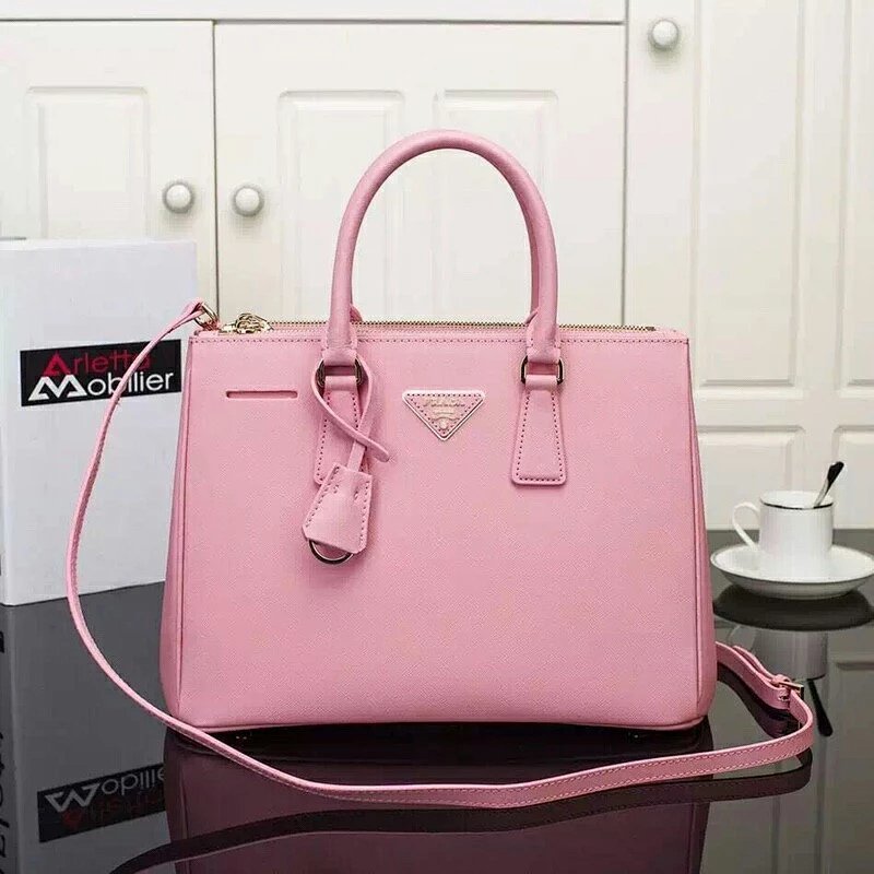 Prada Galleria Bag Original Saffiano Leather Women's Bag Shoulder Crossbody Handbag Timeless Style