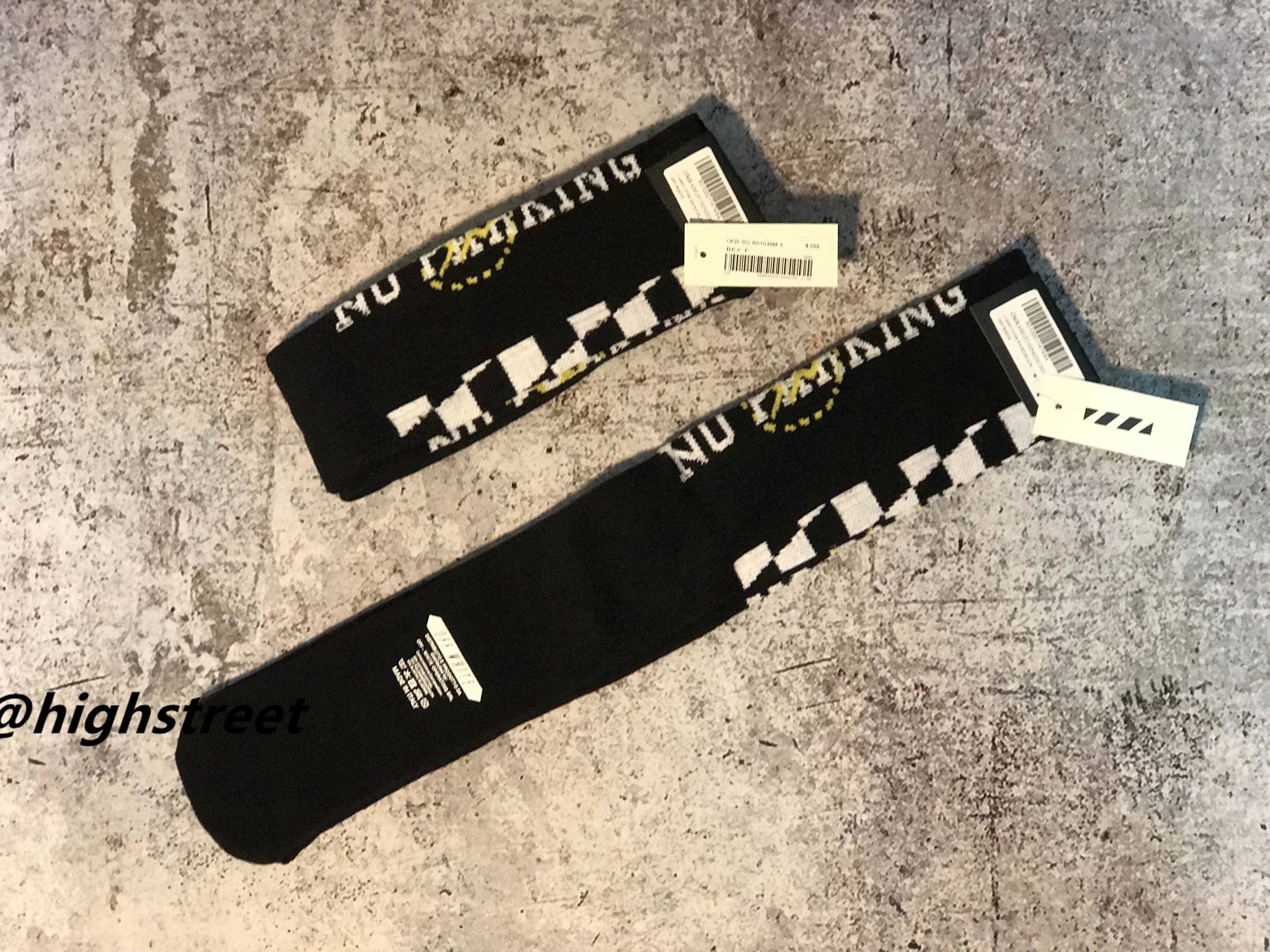 Off-White NO PARKING Socks