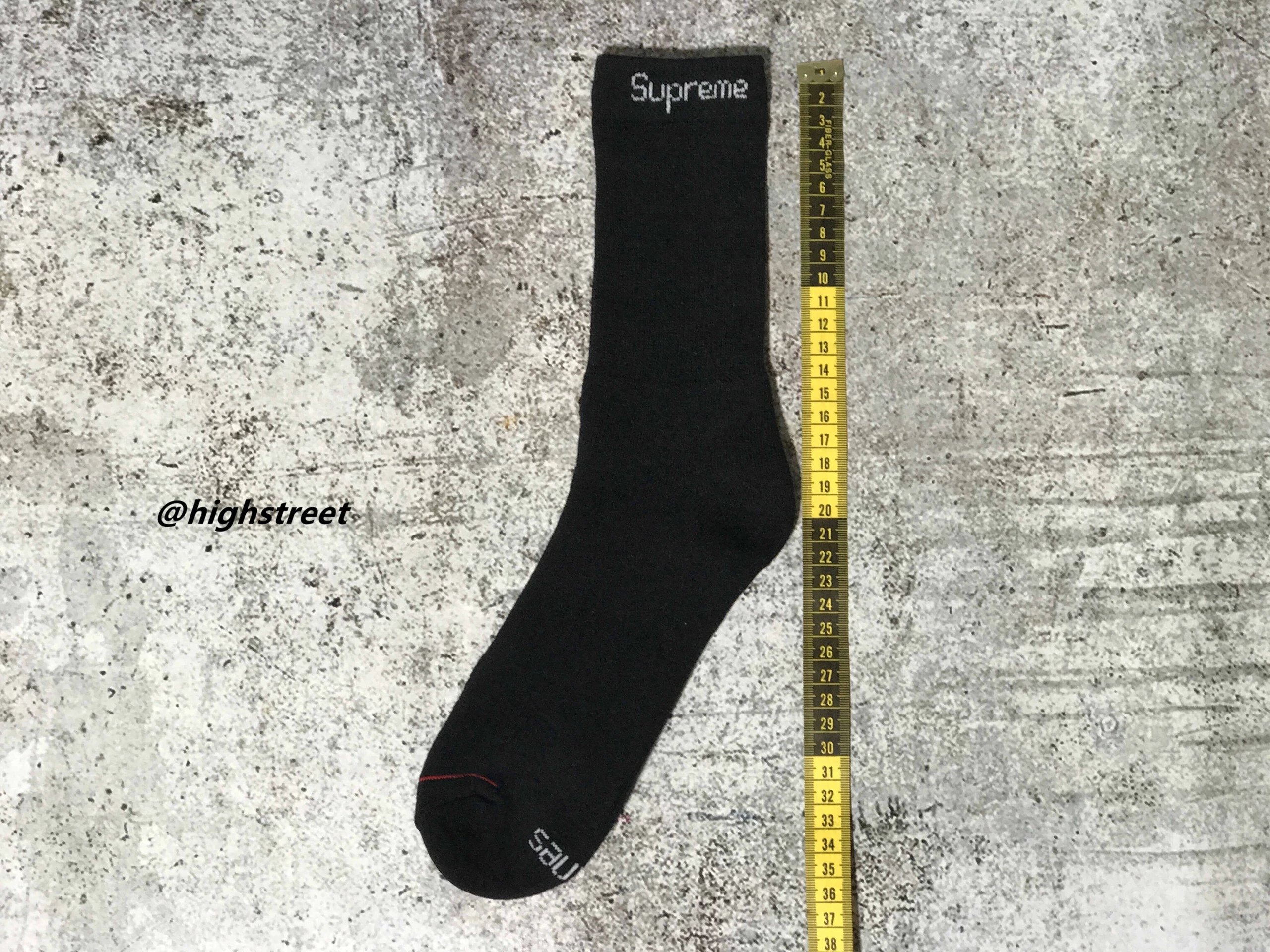 Supreme x Hanes Cushion Crew Socks Purple - 14