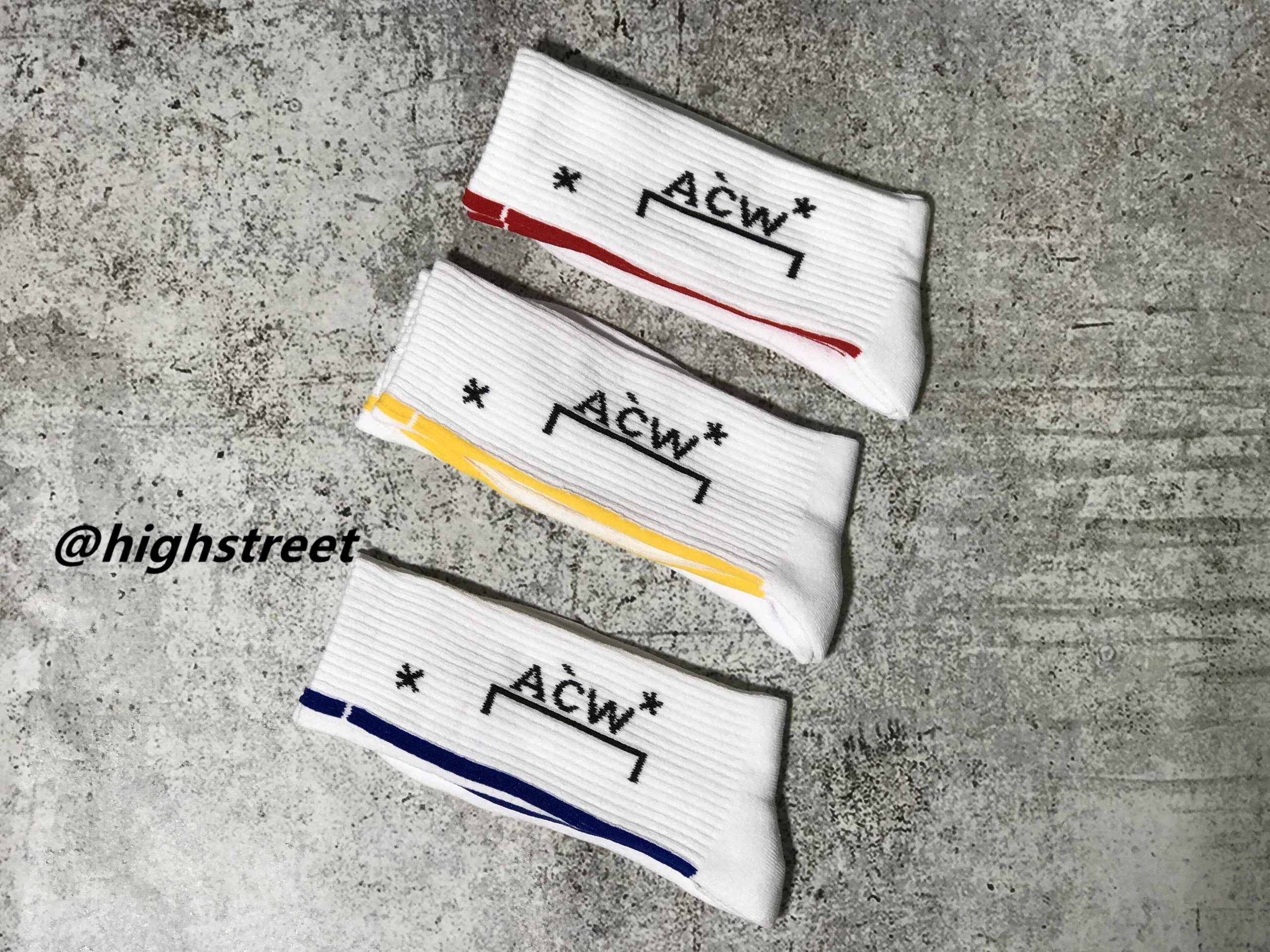 ACW* Ribbed Crew Socks [1 styl