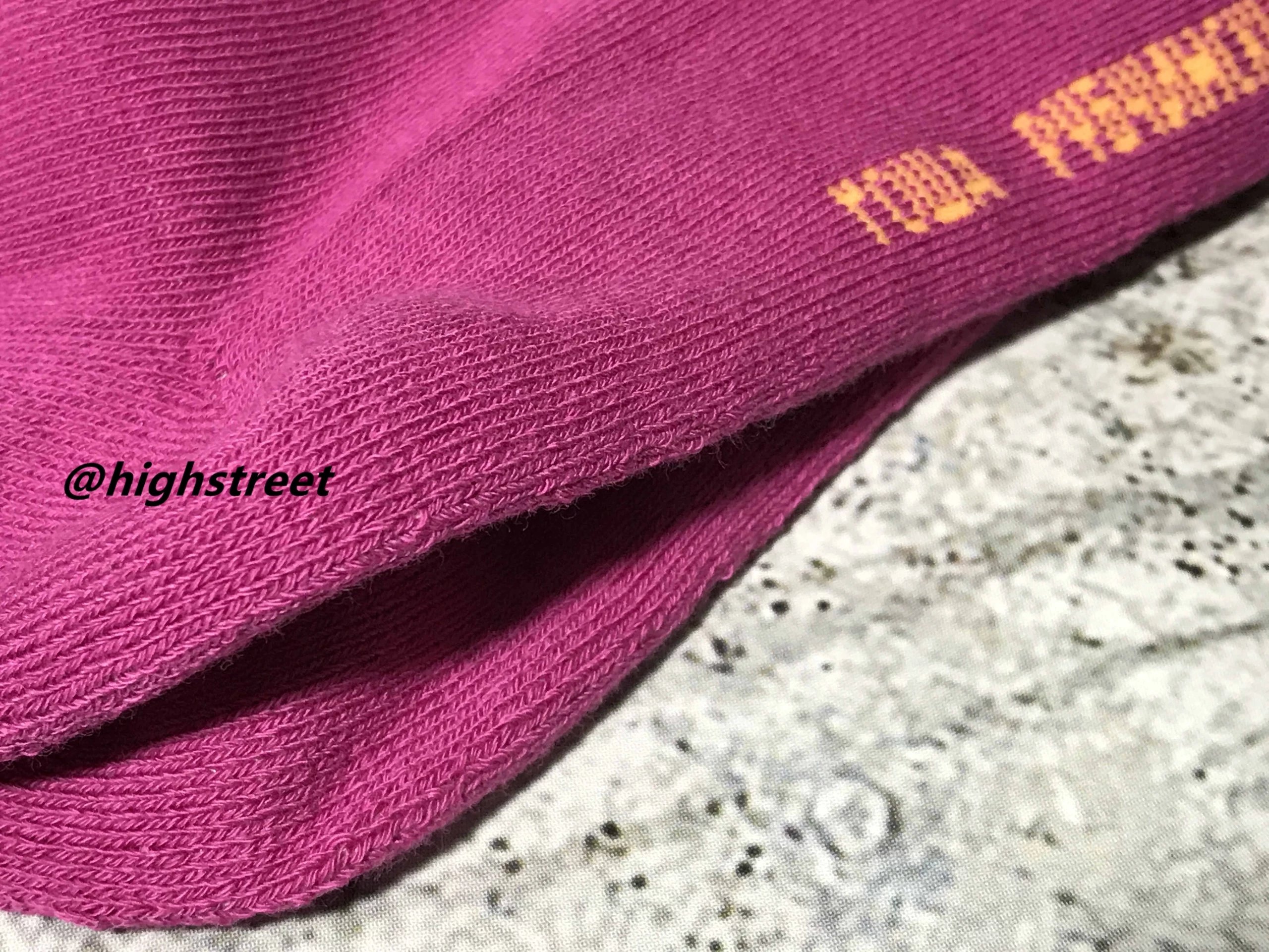 Design Gosha Rubchinskiy Sun Logo Socks Magenta Socks - 7