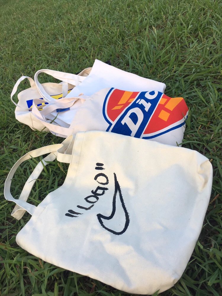Dickies Logo Tote Bag White - 5