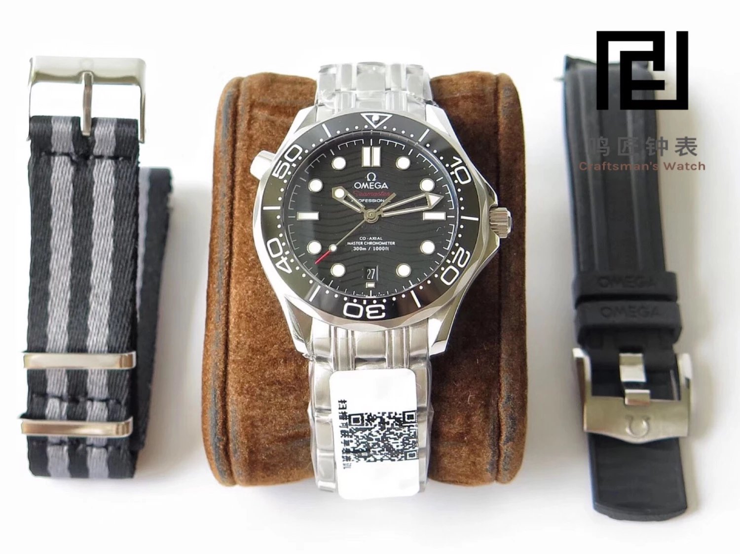 Baselworld New Seamaster 300M Rubber Strap Diver Finally Arrives! Case Diameter Upgraded to 42mm, Equipped with Omega 8800 Master Chronometer Movement
