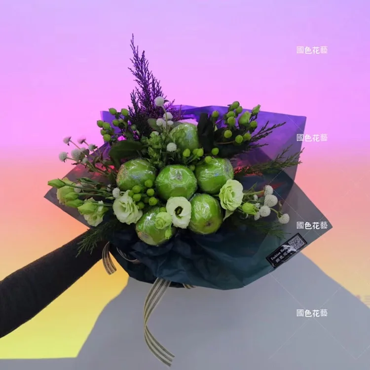 青苹果 进口绿豆 混搭祝福花束 青苹果 进口绿豆 混搭祝福花束