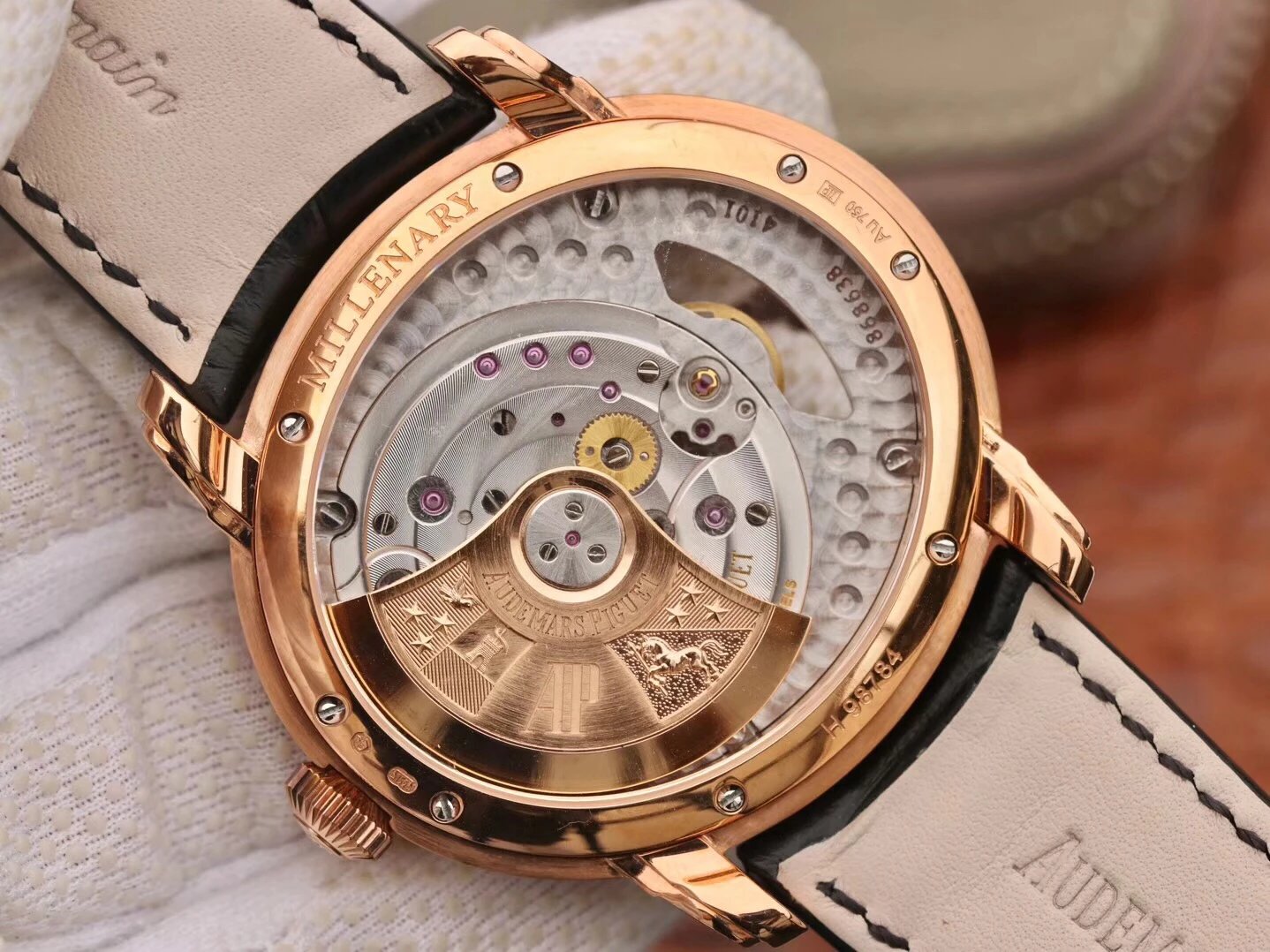 V9爱彼千禧系列15350款男装腕表，一款上手才知道靓的耐看型手表