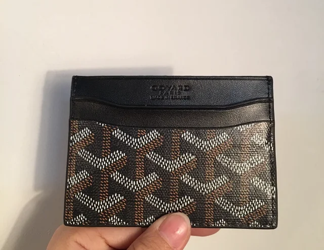 Goyard Wallets & Card Holders Chevron Canvas Holder product detail image 13