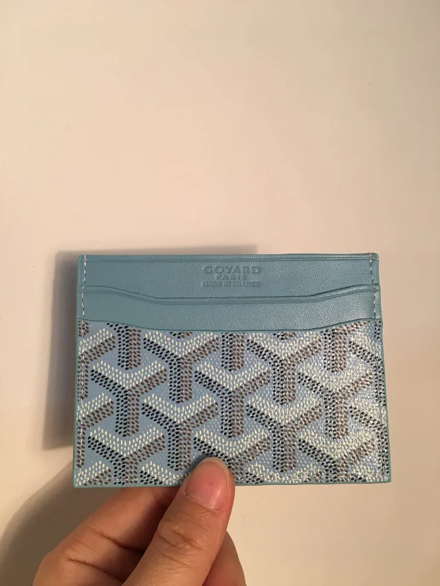 Goyard Wallets & Card Holders Chevron Canvas Holder product detail image 12