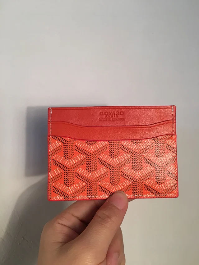 Goyard Wallets & Card Holders Chevron Canvas Holder product detail image 14