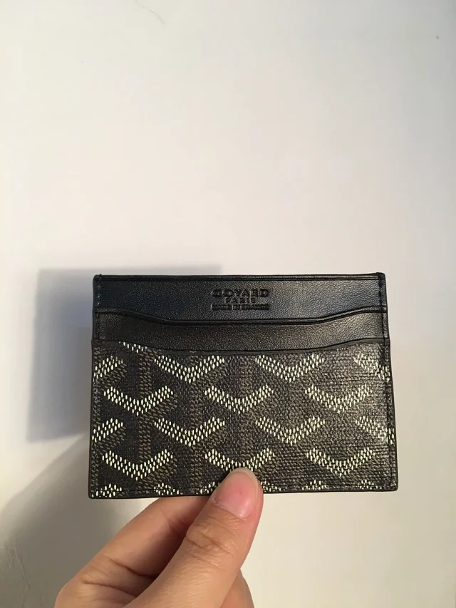 Goyard Wallets & Card Holders Chevron Canvas Holder product detail image 16