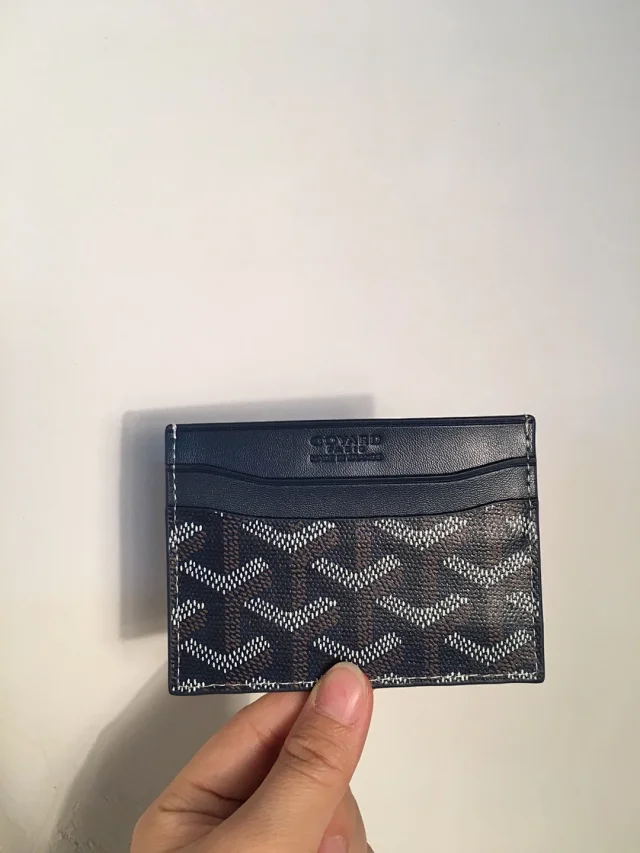 Goyard Wallets & Card Holders Chevron Canvas Holder product detail image 18