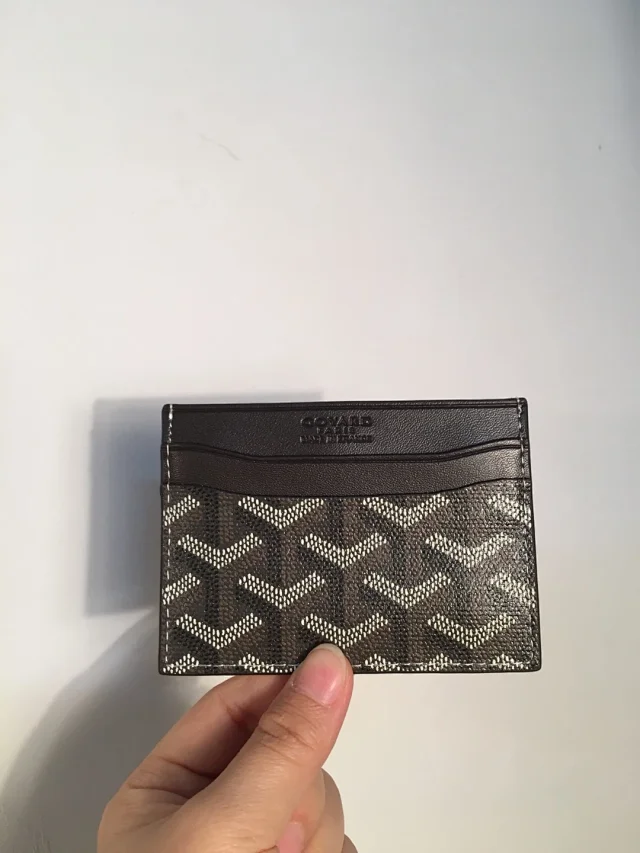 Goyard Wallets & Card Holders Chevron Canvas Holder product detail image 20