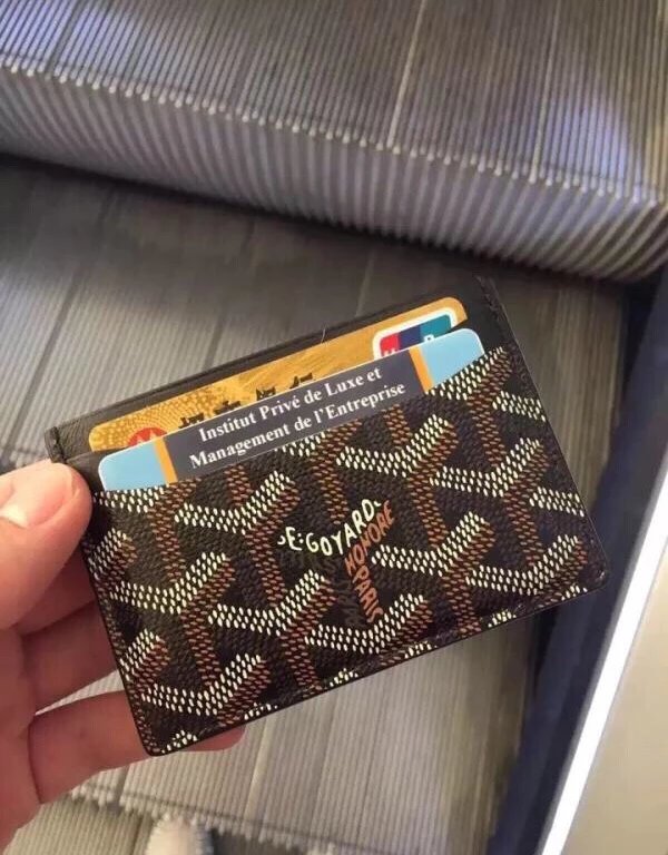 Goyard Original Material Canvas with Cowhide
