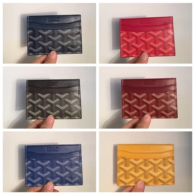 Goyard Wallets & Card Holders Chevron Canvas Holder product detail image 24