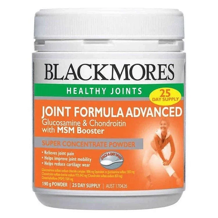Blackmores 加强维骨力软骨素粉190g Blackmores Joint Formula Advanced