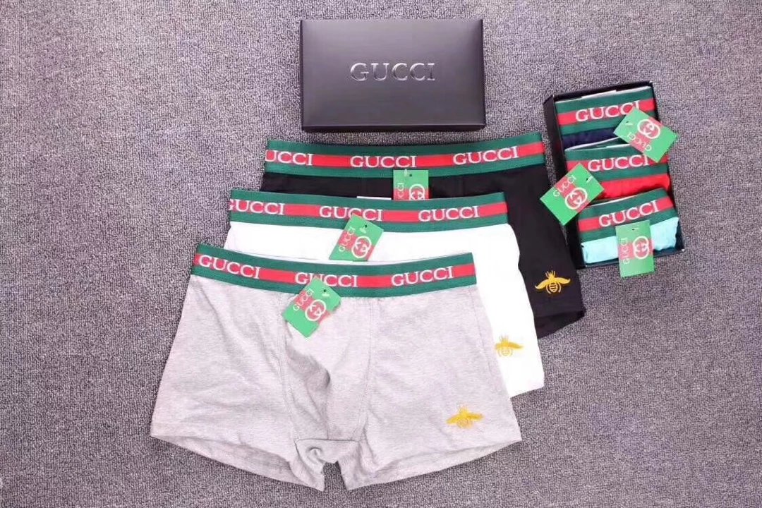 G brand luxury brand cotton men's underwear foreign trade original single imported men's boxer shorts gift brand men's underwear
