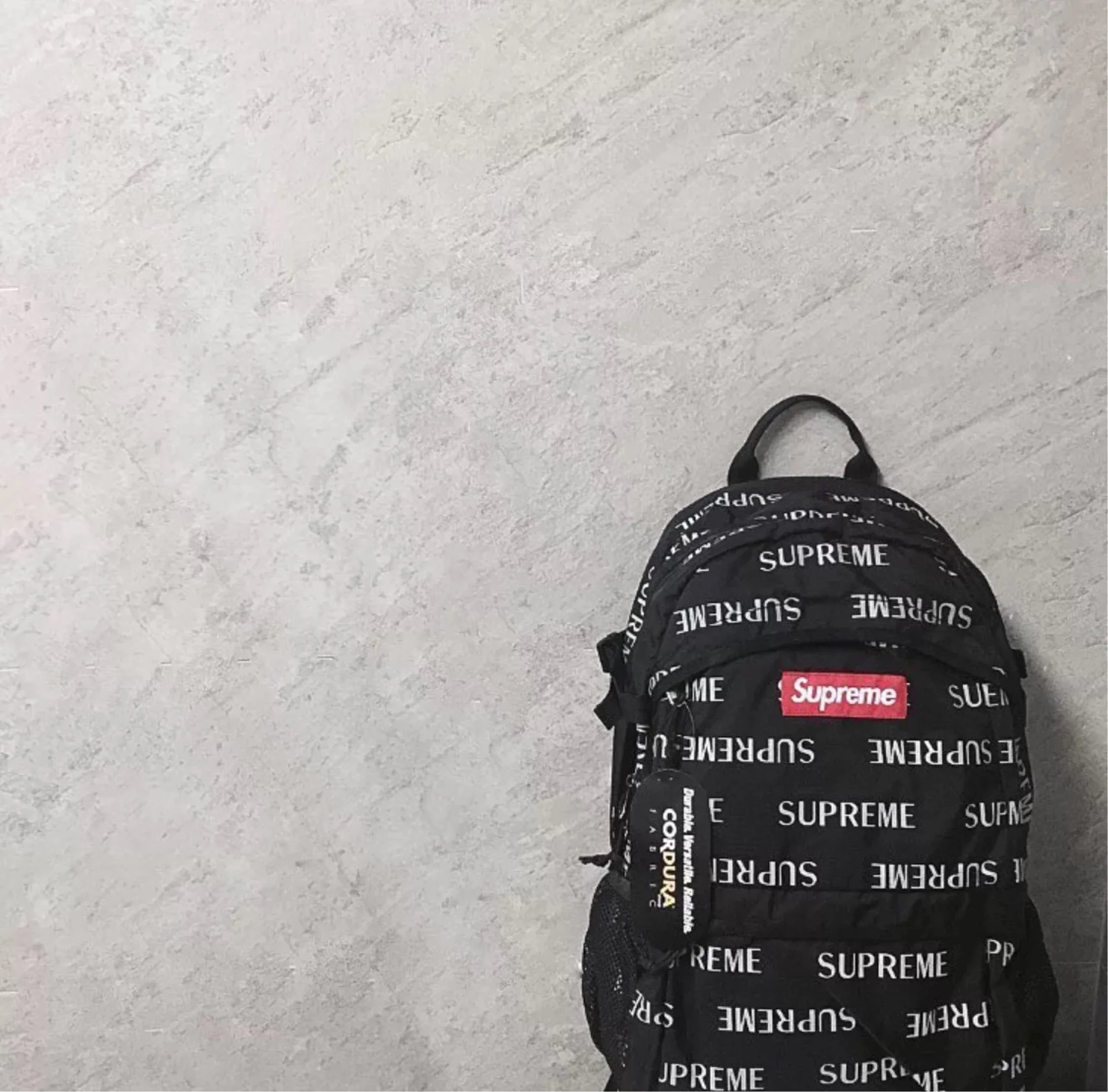 Supreme 16FW 41th 3M Reflective Repeat Backpack 双肩包