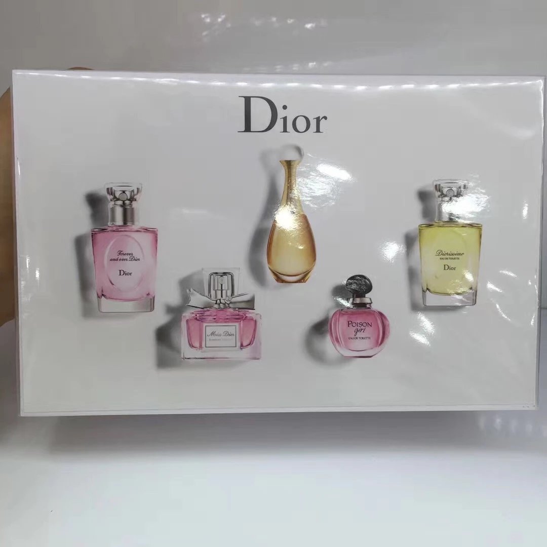 Dior迪奥香水五件套甜心魅惑茉莉女香小样Q版