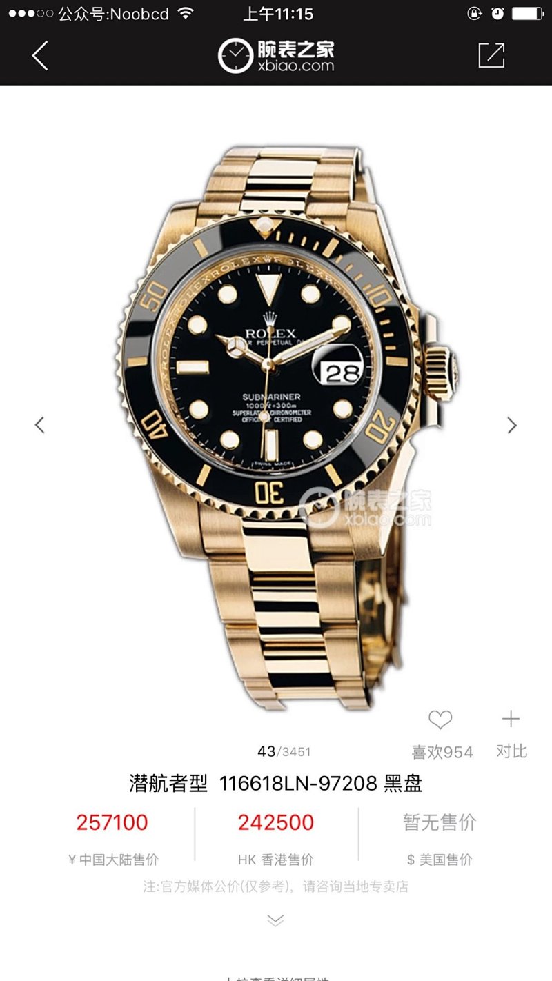 Rolex bag