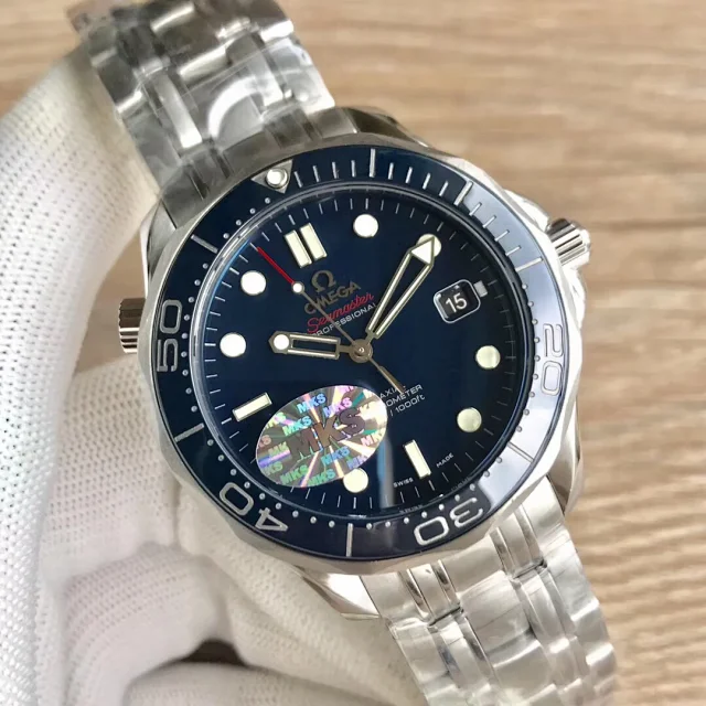 MKS 厂欧米茄海马300M 蓝盘(图4)