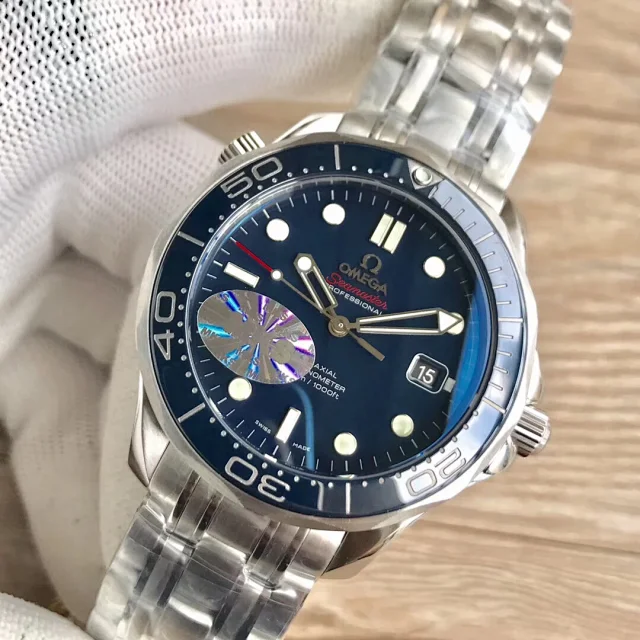 MKS 厂欧米茄海马300M 蓝盘(图3)
