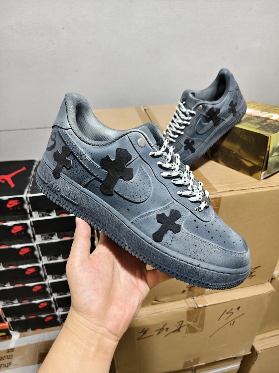 Chrome Hearts Air Force Carbon Black Size 40