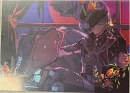 thumbnail for Transparent card postcard leaflet