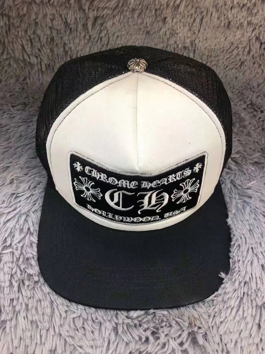 Corteiz OG Logo Black Baseball Cap - 23