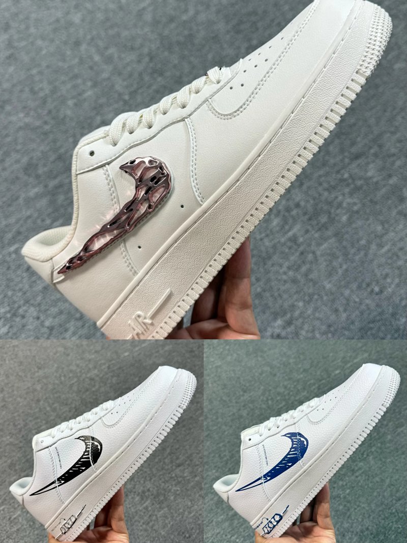 Nike Air Force 1 Swooshes