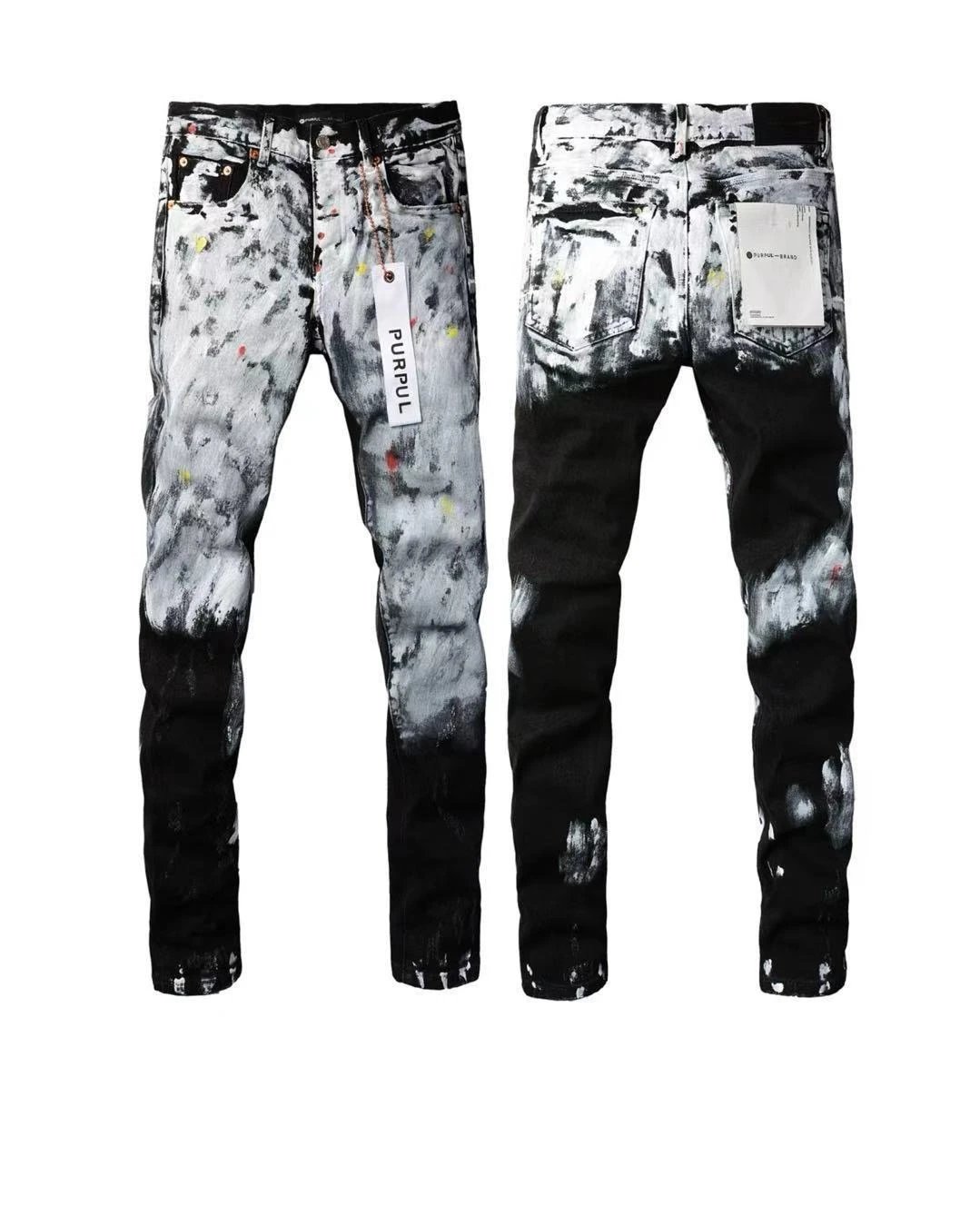 Purpul Brand Paint-Splatter Dip-Dye Jeans - 3