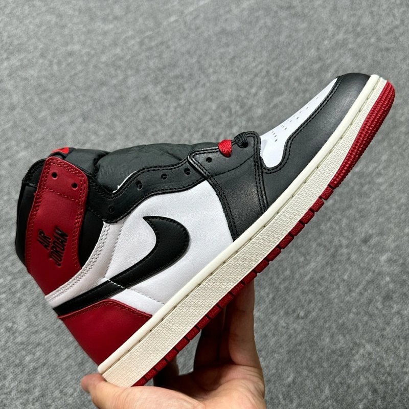 X Air Jordan 1 High OG Black Toe Reimagined