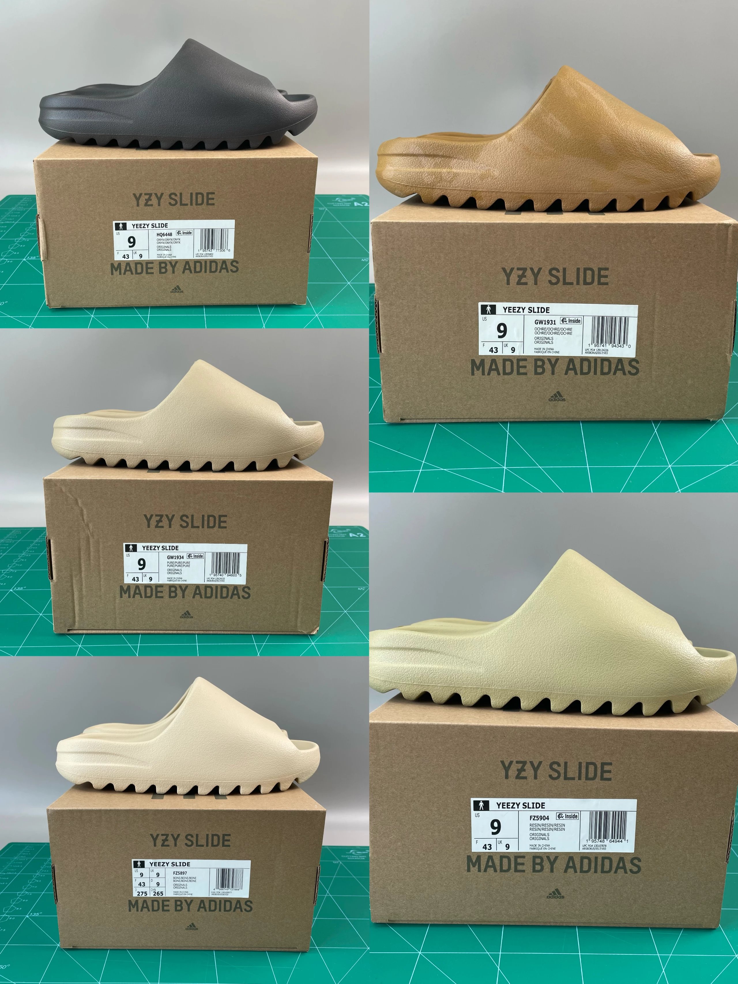 AD originals Yeezy Slide coconut slippers (returns and exchanges are supported and normal after-sales service is supported)