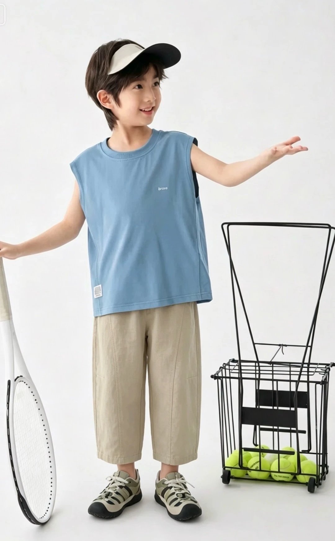 New summer children's linen cropped pants ✨
✅Children's exclusive scimitar wide-legged version is loose and does not restrict running and jumping with zero hindrance.
✅Lyocell + linen blended fabric is light and breathable, keeping you dry and sweat-free all day long in summer
✅Loose and tight waist + adjustable drawstring to prevent belly fat