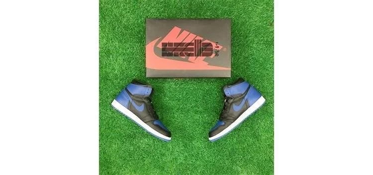三舅体育Jordan1OGRetroRoyalAJ1皇家蓝黑蓝555088-007