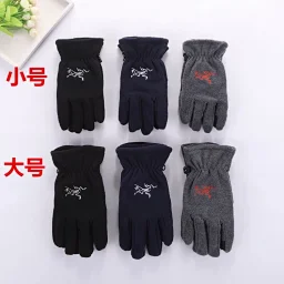 thumbnail for Archaeopteryx Foreign Trade Couples Fleece Touch Screen Winter Gloves