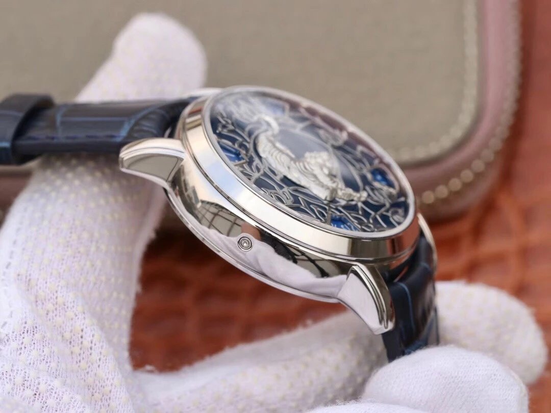 江诗丹顿艺术大师系列中国生肖虎机械腕表；正品限量12枚；型号86073/000P-B154