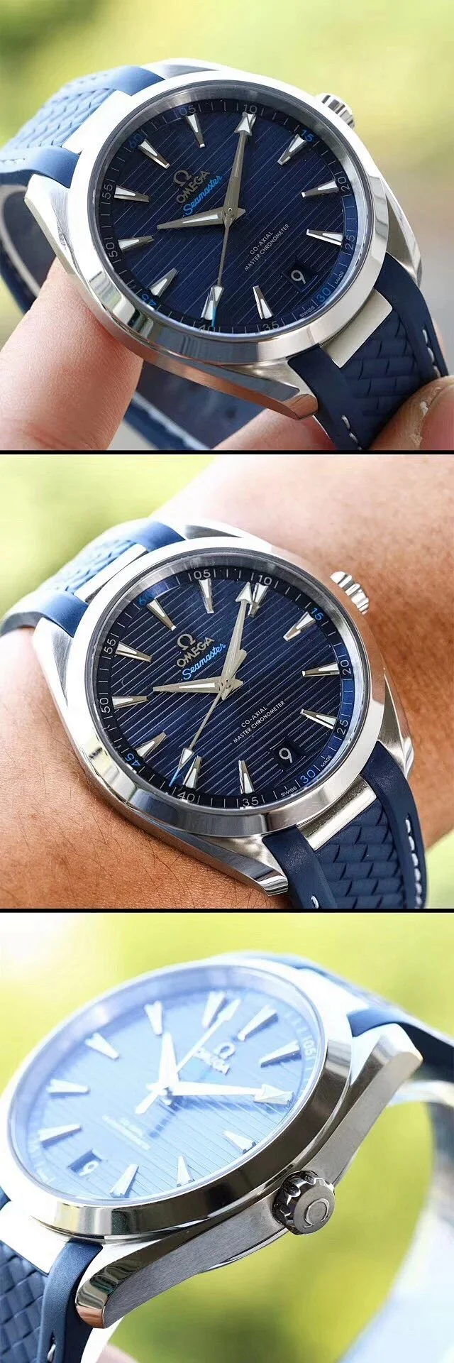 VS厂欧米茄海马150AquaTerra41mm 蓝面银针 AT8900机芯(图9)