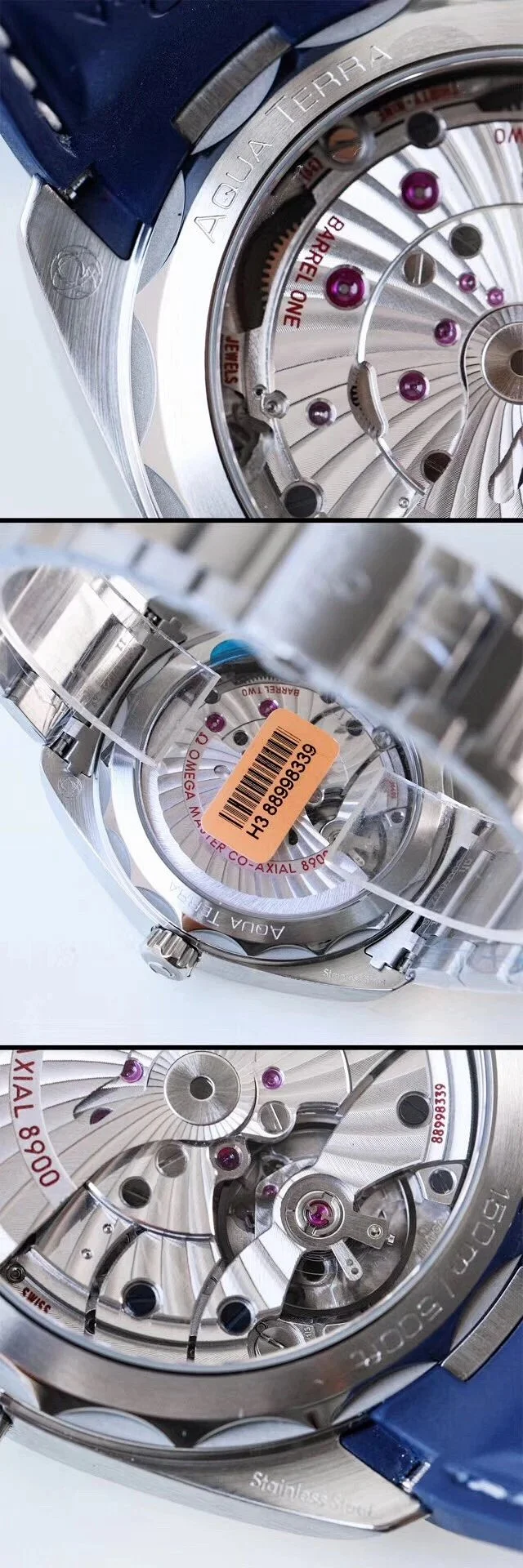 VS厂欧米茄海马150AquaTerra41mm 蓝面银针 AT8900机芯(图12)