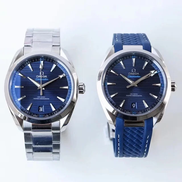 VS厂欧米茄海马150AquaTerra41mm 蓝面银针 AT8900机芯(图5)