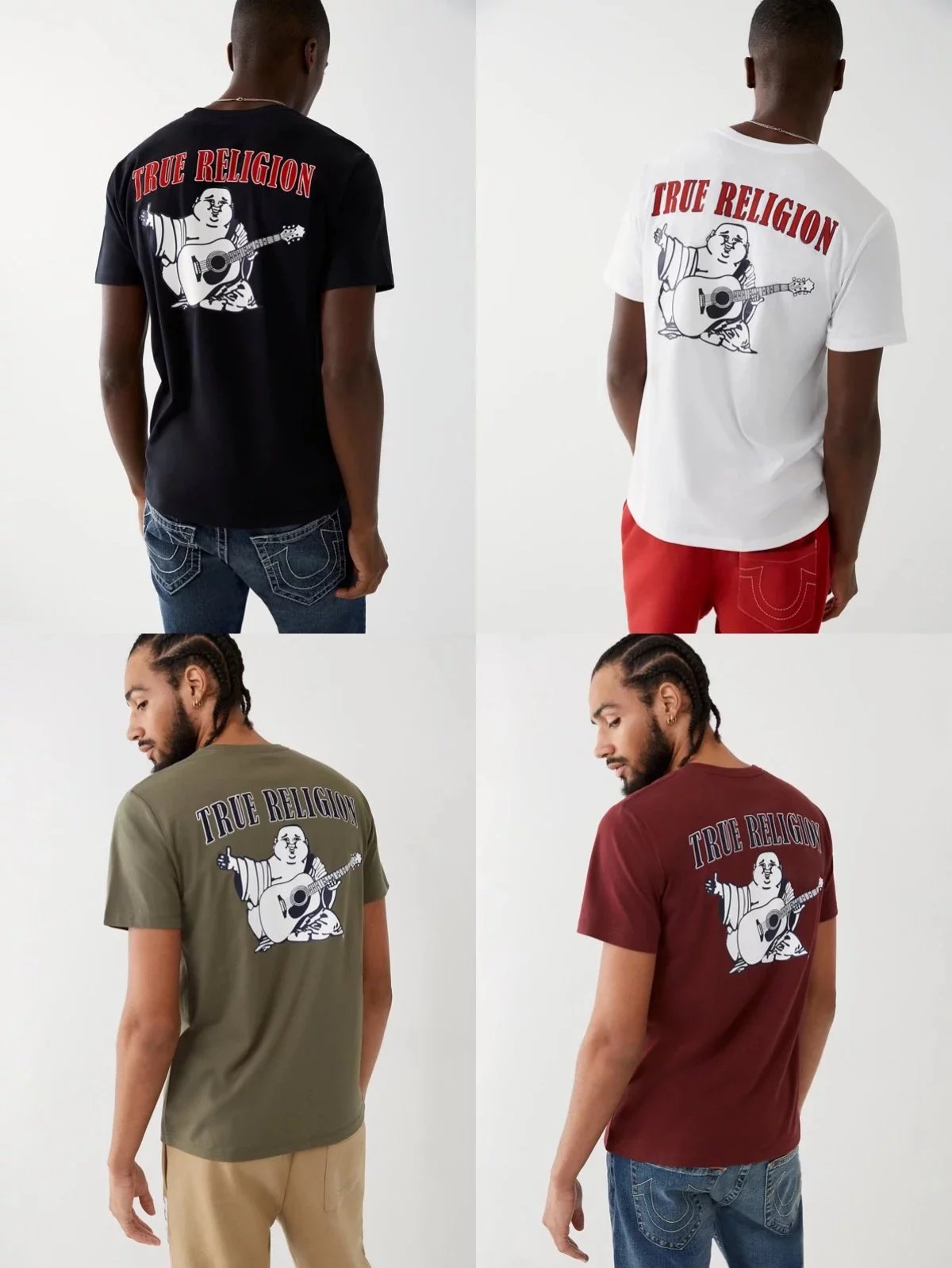 TRUE RELIGION Premium US Cotton Graphic Tee - 7 Colors (X32)