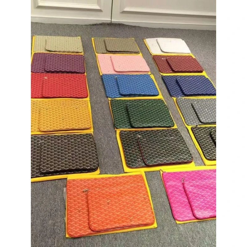 Goyard Saint Louis PM Zippered Document Holder Clutch