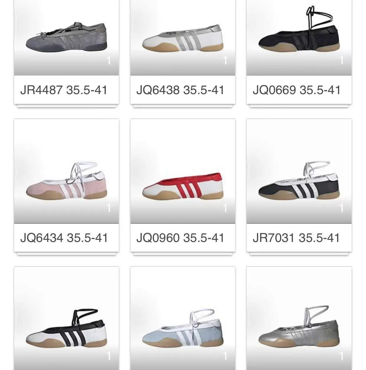 Women's Split Sole Jazz Dance Shoes with Ankle Strap and Gum Sole