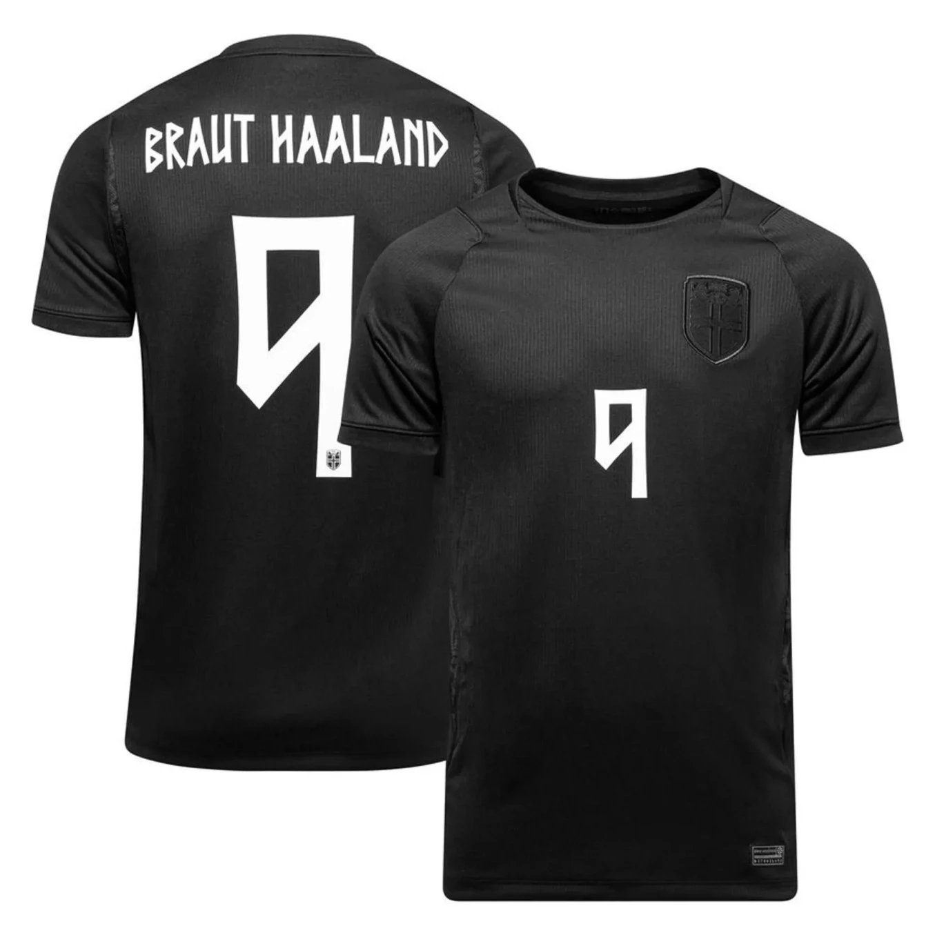 Norway National Team Black Soccer Jersey