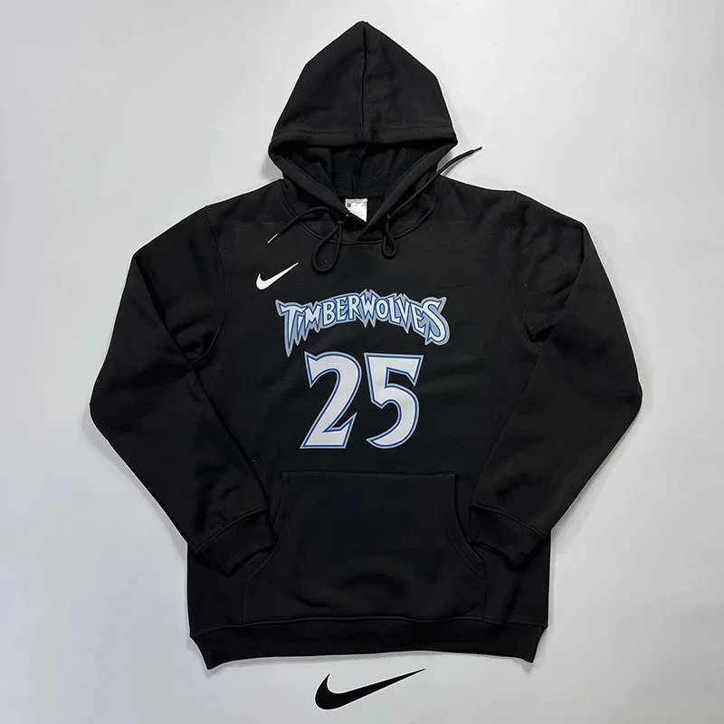 Timberwolves #25 Rose Black
