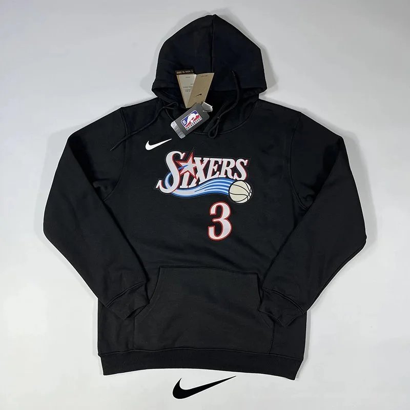 76ers #3 Iverson Black