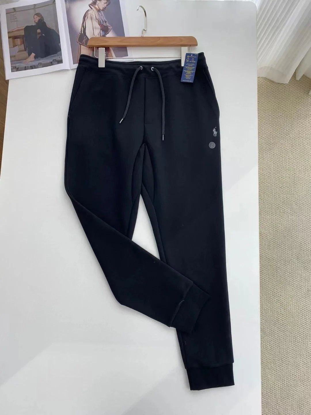 Black sweatpants