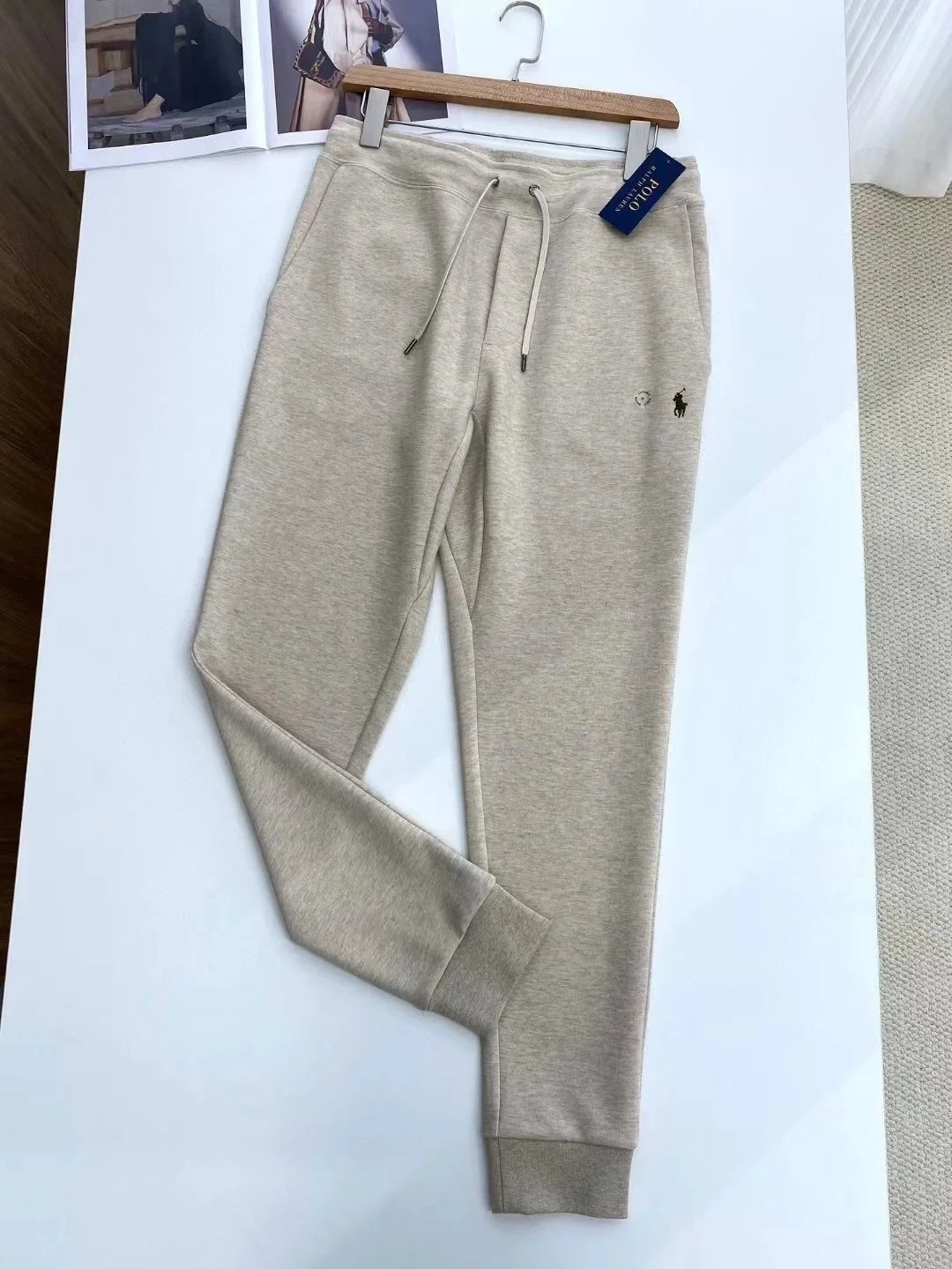 Grey sweatpants