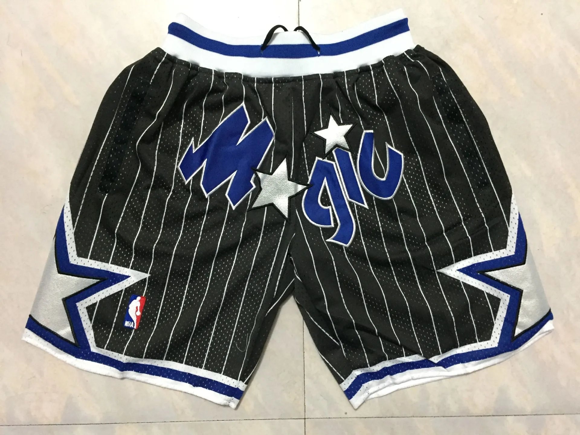 Chicago Bulls Mesh Shorts Black Red White - 6