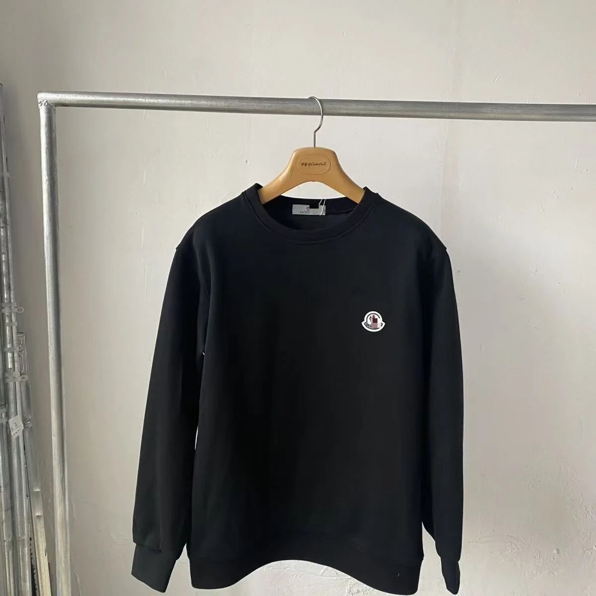Black with single logo